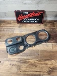 81-87 Chevy Gmc Silverado Squarebody Instrument Cluster Plastic Gauge Cover R/v. Fixed Price $24.95.