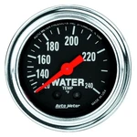 Auto Meter Traditional Chrome Series 2-1/16" Water Temperature Gauge, 120-240 F. Fixed Price $154.39.