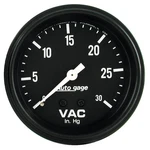 Autometer 2317 Gage Series 2-5/8" Vacuum Gauge, 0-30 In Hg. Fixed Price $92.99.