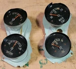 1966-1967 Corvette Water Temp, Fuel, Battery And Oil Pressure Gauges Oem Gm. Fixed Price $89.00.