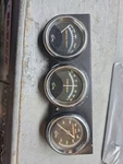 Sun Blueline Gauge Set - Ammeter, Water Temp, And Oil Pressure. Untested. Fixed Price $270.00.