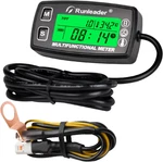 Runleader Digital Tach Hour Meter,engine Temperature Gauge,alert Rpm & Temp,back. Fixed Price $37.57.