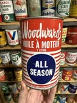 Vintage Woodward S Motor Oil Imperial Quart Vancouver Canada. Fixed Price $79.99.