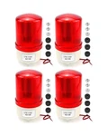 Qwork Industrial Led Rotating Strobe Beacon Warning Lights, 4 Pack Signal Ala.... Fixed Price $40.99.