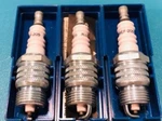 1932 Ford Vintage Allstate H8EF-205 Super Spark Plugs (3). Fixed Price $25.00.