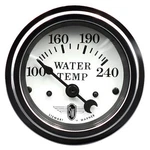 Stewart Warner Black Wings Electrical Water Temperature Gauge 1/16" Dia 82477. Fixed Price $81.99.