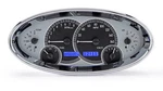 Dakota Digital Universal Elliptical Analog Gauges Silver Alloy Blue VHX-1017-S-B. Fixed Price $945.25.