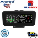 Digital OBD2 Car Off Road Hud Slope Speedometer Gps Inclinometer Compass. Fixed Price $69.39.
