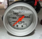 Auto Meter 4332 Ultra-lite Mechanical Water Temperature Gauge 1/16" 52MM New. Fixed Price $121.00.