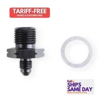 Earls AT9919BFJERL, One Black Aluminum 4AN Male To 16MM X 1.50 Fitting. Fixed Price $42.88.