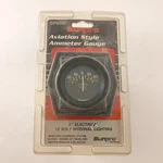 Sunpro Aviation Style Ammeter Gauge Electrical 12 Internal Lighting. Fixed Price $24.95.