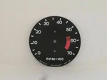 Tachometer Dial Face Plate Nos Smiths Brand Fits Mg Midget RVC1414/01F. Fixed Price $22.06.