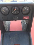 Complete Early Porsche 924 944 Center Console Vdo Gauges Clock Volt Wood Wires. Fixed Price $190.00.