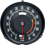 1972-1974 Corvette Tachometer Assembly With 5300 Rpm Red Line. Fixed Price $234.95.