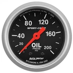 Autometer 3322 Sport-comp Mechanical Oil Pressure Gauge. Fixed Price $90.99.