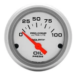 Auto Meter 4327 Electric Oil Pressure Gauge. Fixed Price $119.61.