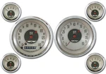 Classic Instruments All American Nickel Series 6 Gauge Set AN51SLC Speedo Tach. Fixed Price $1082.95.