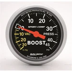 Auto Meter 3308 Sport-comp Vacuum/boost Gauge. Fixed Price $86.99.