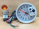 Equus E6081S Silver 5" Pedestal Round Tachometer 0-10,000 Rpm (new). Fixed Price $147.00.