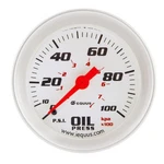 Equus E8444 Gauge Oil Press 2-5/8" 0-100 Psi 270 Sweep Mech White 8000. Fixed Price $41.57.