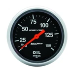 Autometer Gauge Oil Pressure 2-5/8IN. 150PSI Mechanical Sport-comp. Fixed Price $108.29.