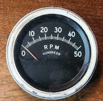 Vintage 549423 Tachometer 12V 5000 Rpm Hundreds Mercury Replacement. Fixed Price $35.00.