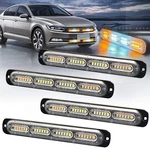 4PCS 24-LED Emergency Strobe Light, Amber White Ultra-thin Surface Mount Flas.... Fixed Price $58.31.