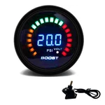 2" 52MM 12V Turbo Boost Gauge Led Digital -15-45PSI Meter W/ Sensor. Fixed Price $22.50.