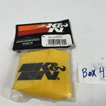 New K&n Precharger Drycharger Air Filter Wrap In Yellow RP-4660DY. Fixed Price $22.50.