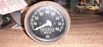 Vintage Stewart Warner Speedometer Gauge 820339 80MPH 1/2 Face. Fixed Price $37.50.