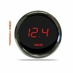 Intellitronix MS9015R Led Digital Voltmeter 2-1/16" 7 To 25.5 Volts Chrome Red. Fixed Price $73.11.
