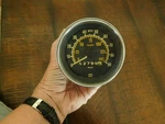 Stewart Warner 90 Mph Speedometer W/ Deg Elbow Sun Moon Rat Rod Sw 1932 Ford. Fixed Price $199.00.