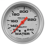 Auto Meter 4432 Ultra-lite 2-5/8" Water Temperature Gauge 120-240 Degree F. Fixed Price $154.02.
