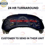 Gauge Cluster Rebuild Service Fits Chevy Buick Cadillac Hummer. Fixed Price $85.35.