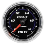 Autometer 6191 Cobalt Voltmeter 2-1/16", 18V, Digital Stepper Motor. Fixed Price $158.43.