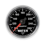 Autometer Gs Electrical Water Temperature Gauge 2 1/16" Dia Black Face 3855. Fixed Price $189.99.