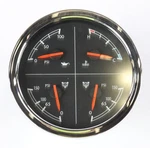 New W22-00013-038 Freightliner Truck Air Pressure 4 Gauge 12V 5INCH. Fixed Price $285.00.