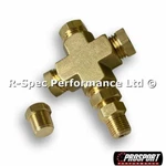 Multi Oil Sensor Adaptor - Fuel Pressure & Temp Gauge 1/8NPT. Fixed Price $21.44.