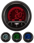 52MM 1/16"PREMIUM Evo Digital Boost Gauge- 4 Color Red/blue/green/white. Fixed Price $115.00.