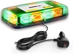 72LED Roof Top Strobe Lights, High Visibility Emergency Green/amber. Fixed Price $44.99.