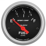 Auto Meter 3314 Sport-comp Fuel Level Gauge 0-90 Ohm Gm 1965-97 1/16" 52MM. Fixed Price $75.95.