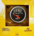 Auto 3391 Sport Comp Voltmeter Gauge 2 1/16 - 18 Volts. Fixed Price $72.14.