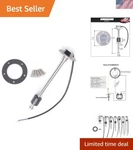 Reliable 9-INCH Fuel Level Sensor For Boating & Automotive Use Stainless Steel. Fixed Price $56.99.