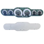 Intellitronix Blue Led 6-GAUGE Bargraph Universal Panel With Black Faceplate. Fixed Price $551.14.