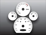 2008-2009 Pontiac G6 2.4L 3.6L Dash Instrument Cluster White Face Gauges. Fixed Price $27.99.