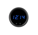 Clock 52 Digital Auto Gauge Black Face Rim Made In Usa 12 / 24 V. Fixed Price $64.35.
