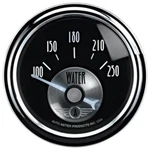 Autometer Gauge, Water Temp, 1/16" 250 Degrees F, Elec, Prestige Blk. Diamo. Fixed Price $123.94.