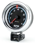 Equus Tachometer Chrome Gauge E6078 6000 Series To 8000 Rpm 3-3/8" Electric. Fixed Price $82.00.