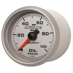 Autometer Ultra-lite Ii Mechanical Oil Pressure Gauge 2 1/16" Dia Silver Face. Fixed Price $108.98.