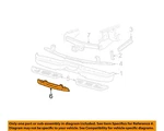 Ford Oem 97-07 Excursion Rear Bumper Components-step Pad XL3Z17B807AAA. Fixed Price $62.83.